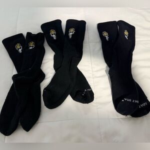GOAT USA Adult Black Socks